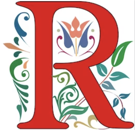 Fancy Letter R